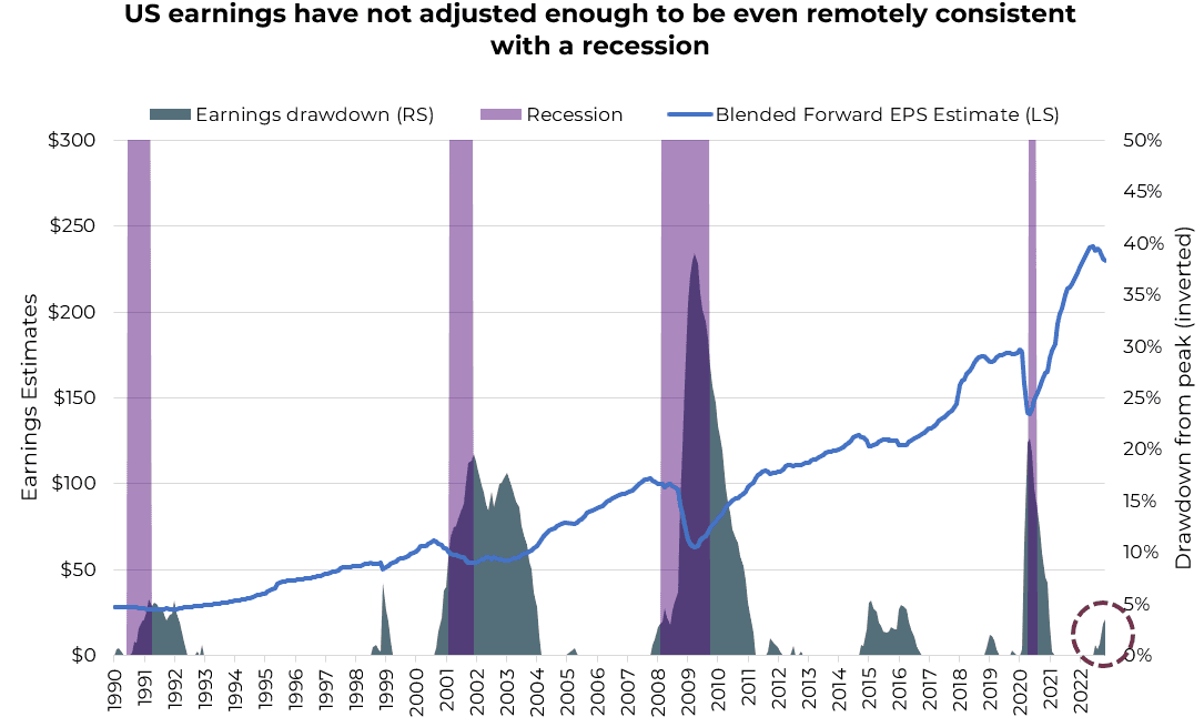 US earnings have not adjusted enough