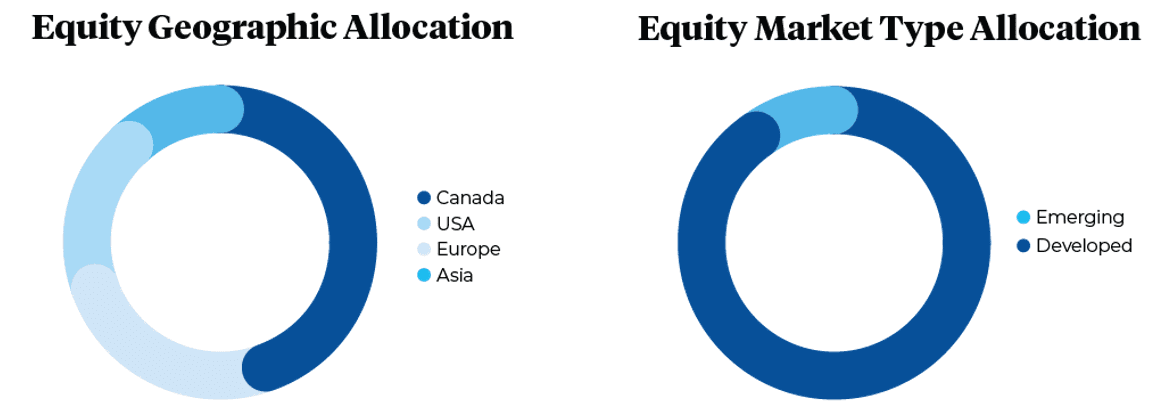 Equity - geographic and market type allocations