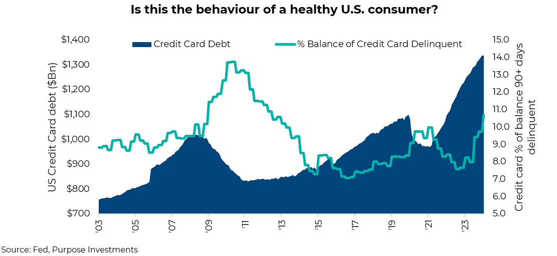 Is this the behaviour of a healthy U.S. consumer?