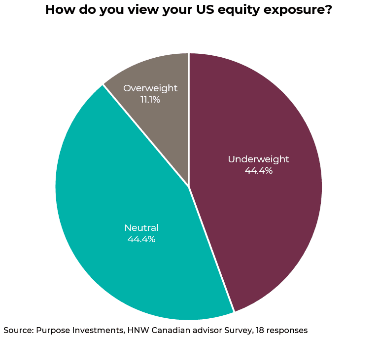 US equity exposure survey